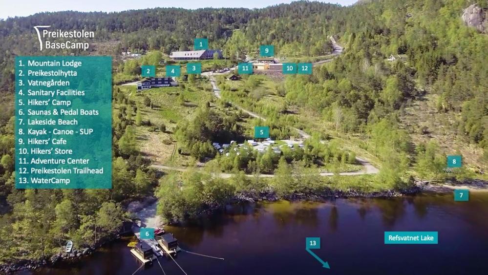 Hikers Camp, Part Of Preikestolen Basecamp Hotel Jorpeland Luaran gambar